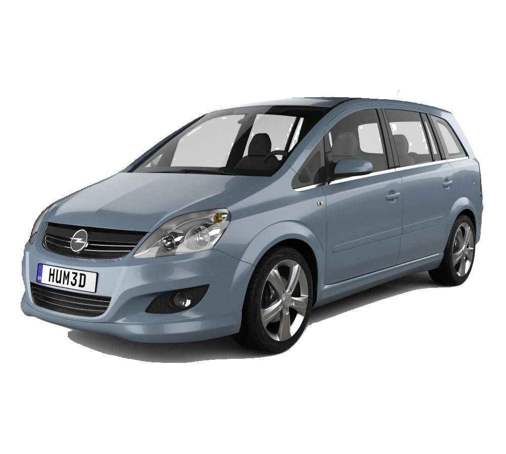 Opel Zafira MPV 2012-2016 montážne body_1